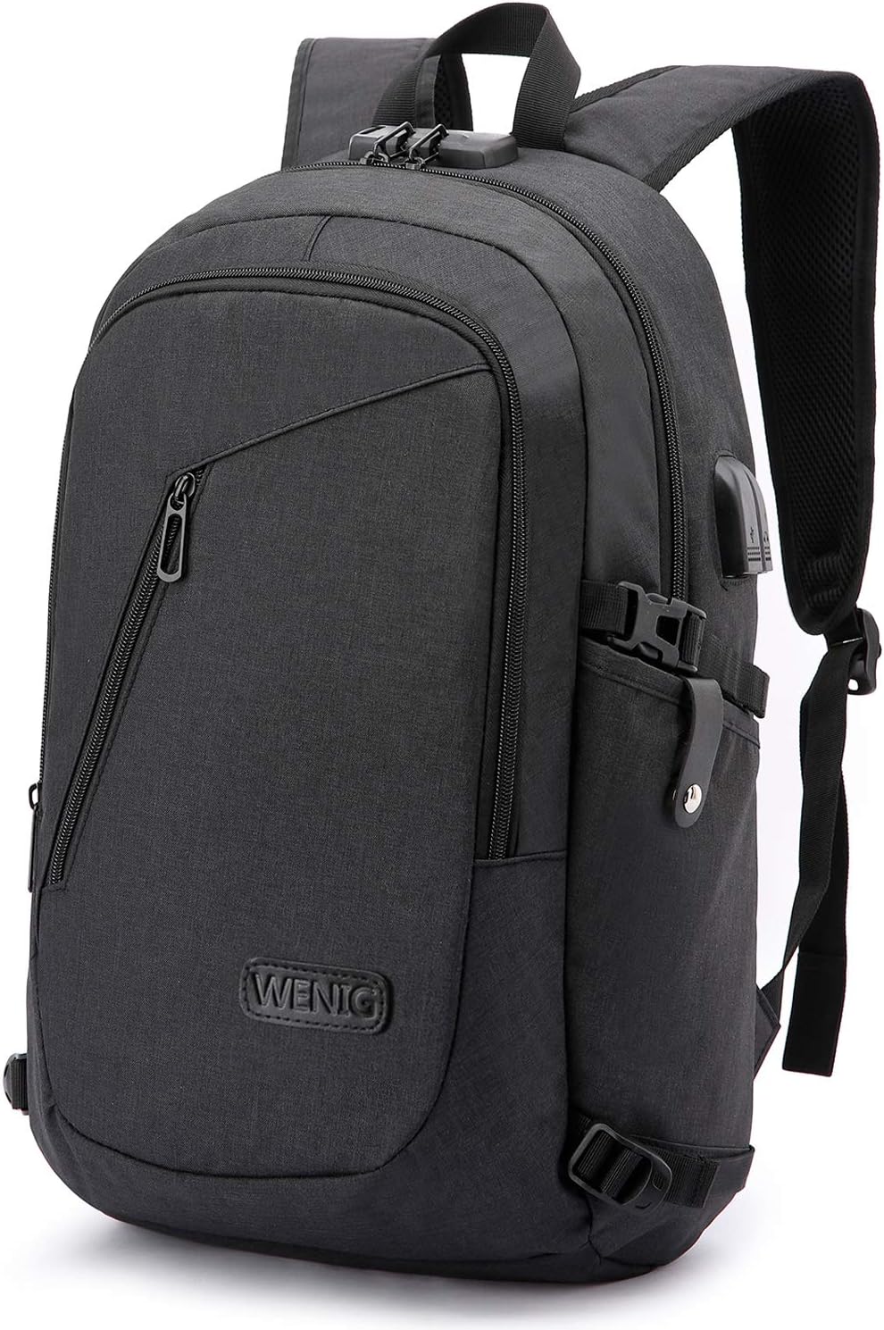 Mochila Antifurto · Saída USB + Notebook